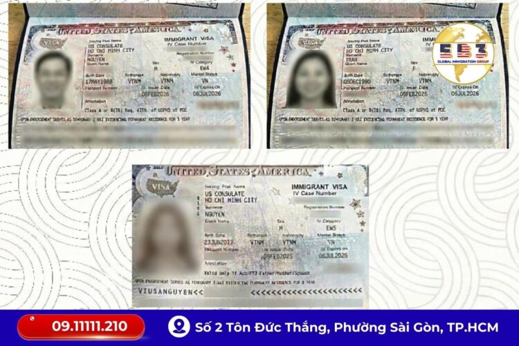 Xin visa định cư Mỹ